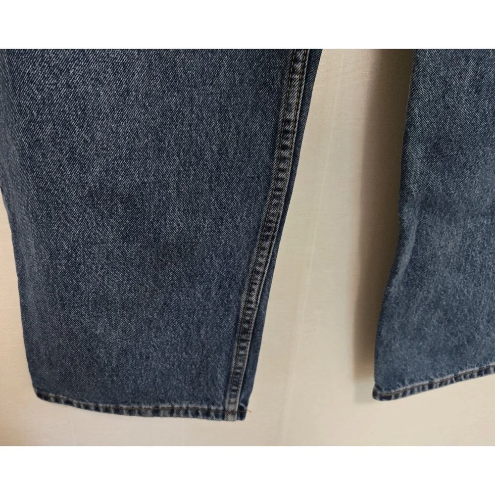 Levis Mens Relaxed Fit Jeans Size‎ 42x30 Blue Vintage
